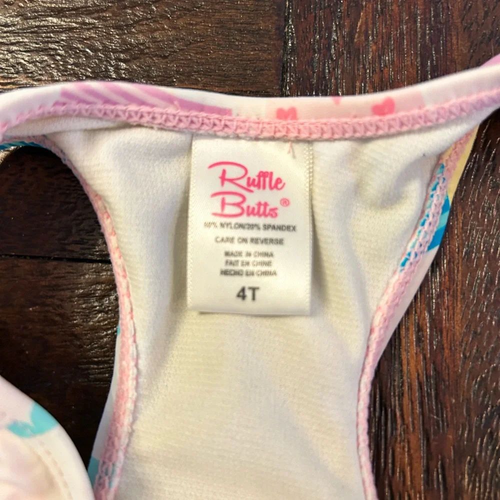 Kids' Ice Cream Social Two-Piece Swimsuit- 4T - Picture 6 of 9